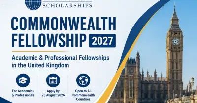 UK Opens 2026 Commonwealth Fellowships for Nigerians – Apply Before August 25