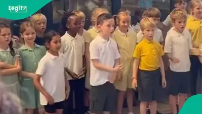 UK Schoolchildren Sing Yoruba Classic 'Lábẹ́ Igi Òròmbo' in Viral TikTok Video