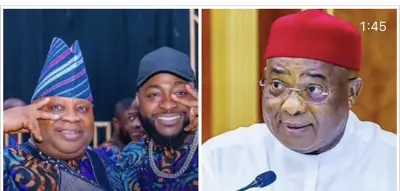 Uzodimma tells Davido to sign uncle as dancer after Osun poll loss