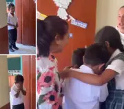 8-Year-Old Boy Overjoyed as Classmates Throw Him First Birthday Party