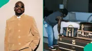 Asake Sparks Reactions After Flaunting N93 Million Louis Vuitton Trunk