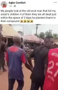 Benue Woman Accuses Man of Killing Four Children with Juju Charms