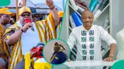 Celebrity Tailor Seyi Vodi Measures Adeleke Ahead of Osun Election