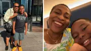 Churchill Hails Tonto Dikeh as Son Reunites with Grandma in Paris