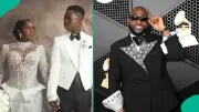 Davido Congratulates Peller and Jarvis on White Wedding