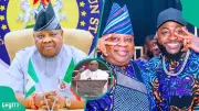 Davido’s Uncle Governor Adeleke Dances at White Garment Church Procession in Viral Video