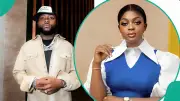 Eniola Badmus, Davido Reunite at Event, Video Sparks Reactions