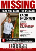 Family Urgently Seeks Help to Find Missing Kachi Onuekwusi