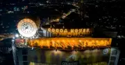 Goldberg Unveils Iconic Talking Drum Above Cocoa House in Ibadan