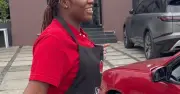 Hilda Baci steps out of restaurant to attract customers in viral video