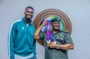 IGP Receives Commonwealth Champion Ezekiel Nathaniel in Abuja