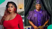 Imisi's Unusual Dance at Lateef Adedimeji's Triplets' Thanksgiving Sparks Reactions