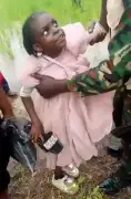 Kidnapped Girl Thanks Soldier After Rescue in Kogi