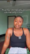 Lady Questions Older Men Choosing Much Younger Partners