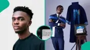 LASU Graduate Who Wrote JAMB Twice Bags 2:1, Shares Dad's Reaction