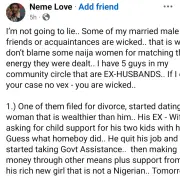 Man Blasts Ex-Husbands Who Refuse to Provide for Kids, Says 60% Wealth Split Is Fair