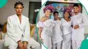 Nancy Isime Surprises Alex Ekubo's Siblings With Fun Day Out