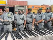 Nigeria Customs Seizes 140 Rifles, N373.8m Cannabis Goods
