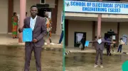 Nigerian Graduate Shares Epic Photos Celebrating Sign-out from University
