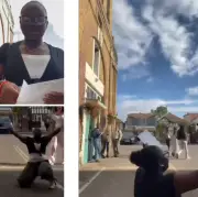 Nigerian Lady in UK Goes Viral Over Emotional GCSE Results Reaction