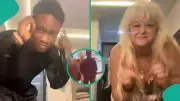 Nigerian Man Reunites With Oyibo Lover, Netizens React to Viral Video