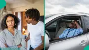 Nigerian Man's Wife and Colleague Clash Over Car Front Seat