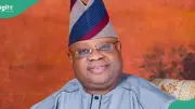Osun Governor Adeleke Dances to Davido's 'Feel' on Live TV After Re-election Win