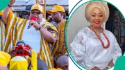 Osun Governor Prostrates for Elder Sister in Viral Victory Celebration
