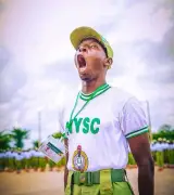 Passionate NYSC Member Goes Viral for Intense Expression at Swearing-In