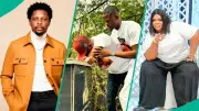 Rotimi Salami Breaks Down at Allwell Ademola's Graveside on Her 50th Birthday