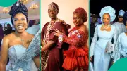 Stars Shine at Lateef Adedimeji, Mo Bimpe's Triplets' Thanksgiving