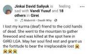 Suspected ritualists behead deaf woman in Adamawa community