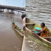 Woman Rescued After Jumping Off Carter Bridge into Lagos Lagoon