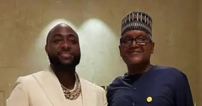 Davido reveals Dangote drove his mom home after his birth, shares bond