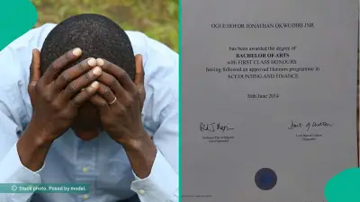 First Class Graduate Unemployed Since 2014 Sparks Emotional Reactions Online