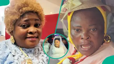 Mama No Network Stuns in Bridal Gown at Movie Premiere, Colleagues Tease Her