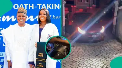 Medical Doctor With 5 Distinctions Receives Brand-New Car From Parents