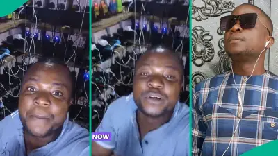 Nigerian Phone-Charging Shop Owner Goes Viral Over NEPA Prayers