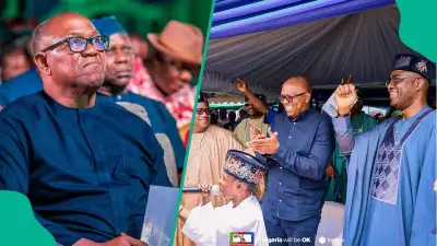 Obi Joins Makinde, Bala Mohammed at APM Campaign Office Commissioning in Abuja