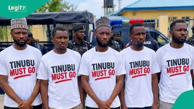 Police: Borno Youths Arrested for Drugs, Not 'Tinubu Must Go' Shirts