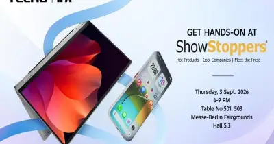TECNO Unveils Bezelless Concept Phone and MEGABOOK T15 360 Pro at IFA 2026