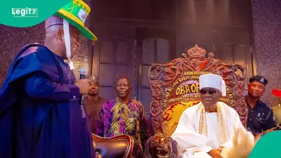 Tinubu Campaign DG Yari Visits Oba of Lagos Ahead of 2027