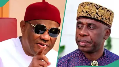 Wike Turns Amaechi's Brotherhood Definition Against Him, Backs Tinubu for 2027