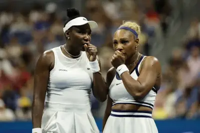 Williams Sisters Exit US Open Doubles After Tiebreak Loss