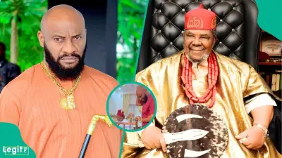 Yul Edochie Faces Backlash Over Video With Father Pete Edochie