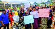 Abia women protest as herdsmen allegedly destroy crops in Umunneochi