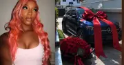 Ayra Starr's Sister DJ Salt Shows Off New Mercedes-Benz After Car Damage