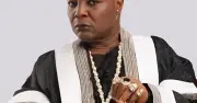 Charly Boy Turns Heads in Pink Skirt and Blazer at Chidi Anyaegbu's Birthday