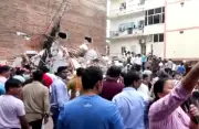 Delhi Hostel Collapse: Six Dead, 40 Students Trapped, Rescue Underway