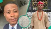 Man Displays Letter From Female Usher in Church, Sparks Reactions